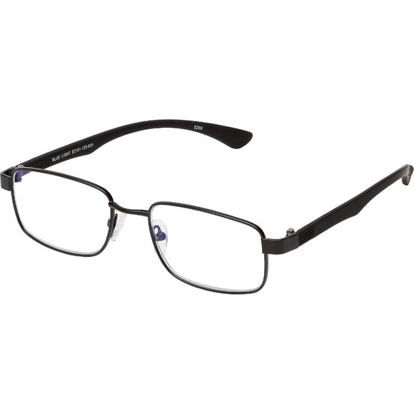 SAV Accessories - Select-A-Vision Men's Optitek Computer 2101 Black Reading Glasses +2.00 New